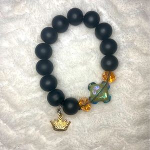 Handmade beaded bracelet from Ghana